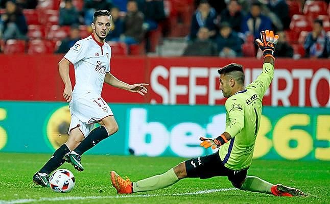 Sarabia: "No nos podemos relajar en ningún partido"