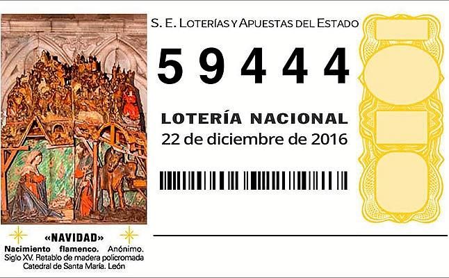 El 59.444, primer cuarto premio, muy repartido