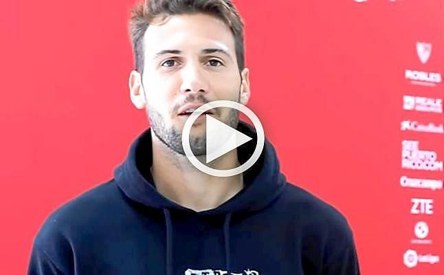 Franco Vázquez desea una Feliz Navidad a los sevillistas