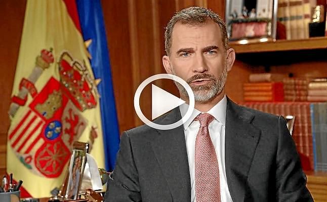 El Rey avisa al independentismo y sus "tensiones estériles"