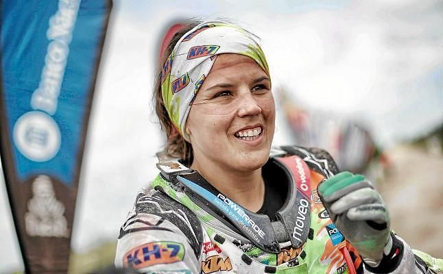 Laia Sanz: "Creo que va a haber más días 'dakarianos' y me puede ir un mejor"