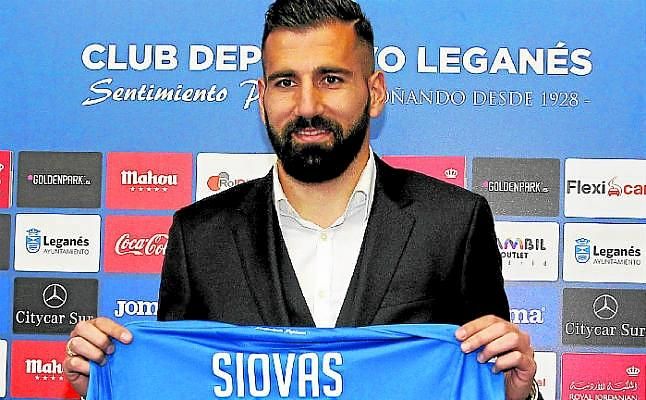 Siovas, presentado por el Leganés