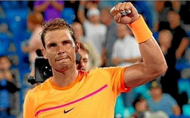 Rafa Nadal: "Estoy contento de volver a competir"