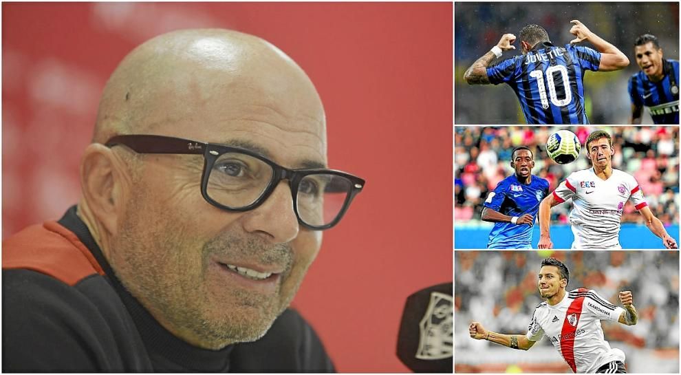Sampaoli habla del mercado: Jovetic, Lenglet, Vangioni...