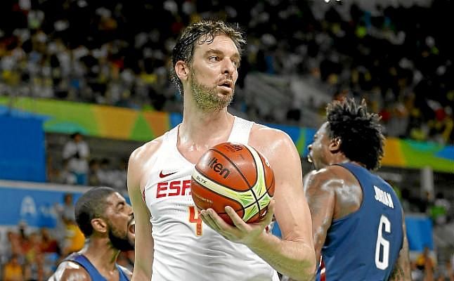 Pau Gasol: "Si estoy bien jugaré el Eurobasket"
