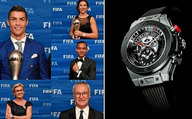 La FIFA denuncia el robo de seis relojes de lujo en la gala 'The Best'