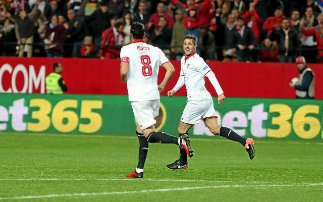 "Feliz" debut de Jovetic con el Sevilla