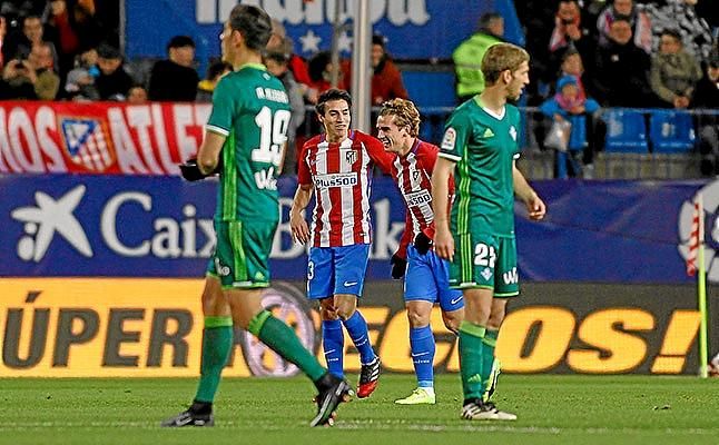 Atlético 1-0 Real Betis: Con competir no basta para sumar
