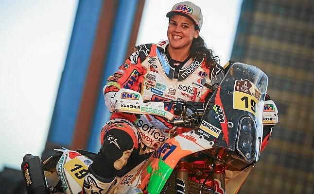 Laia Sanz: "Estoy muy contenta por haber logrado algo que no ha conseguido ninguna mujer"