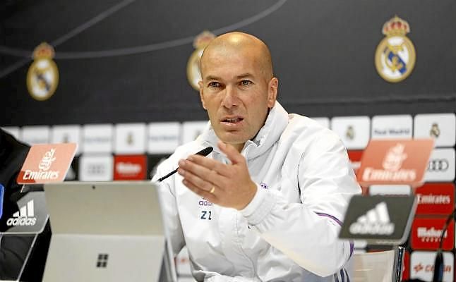 Zidane: "Una derrota no va a cambiar nada"