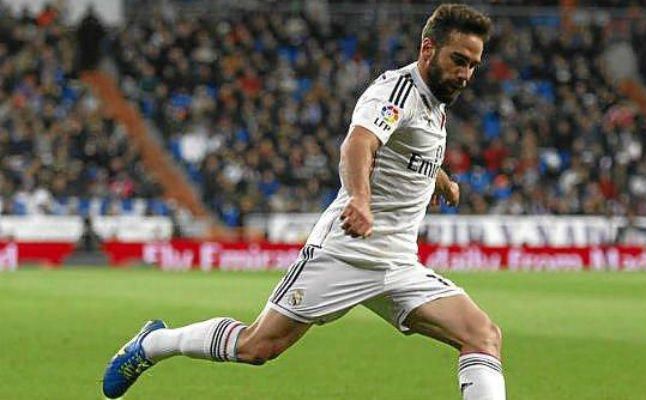 Carvajal se lesiona y estará un mes de baja