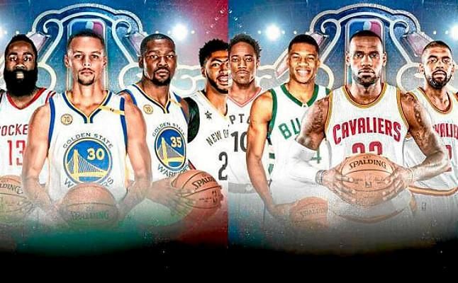 Definidos los quintetos del 'All Star' 2017