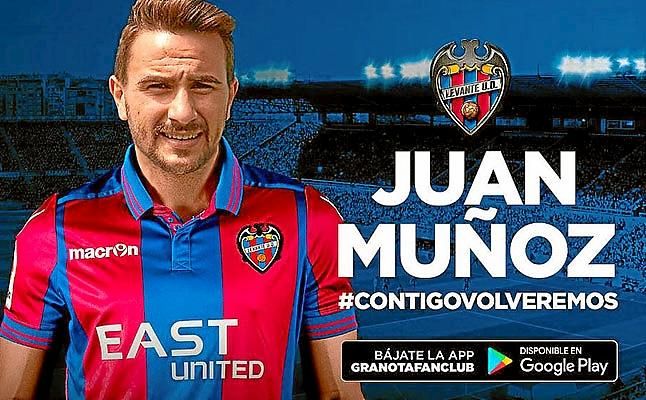 Oficial: Juan Muñoz, cedido al Levante