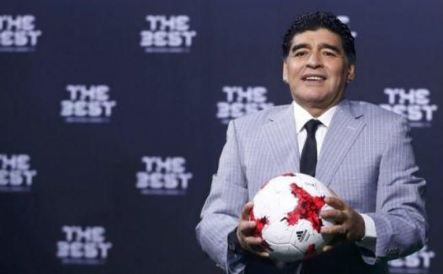 Maradona: "Me pareció bien el premio 'The Best' a Cristiano"