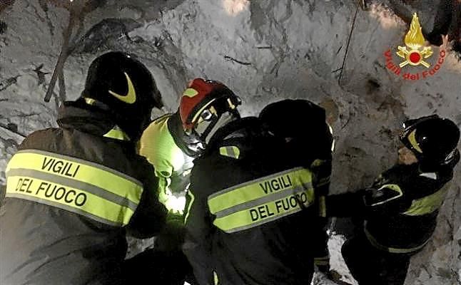 Ya son 23 los muertos en el hotel Rigopiano