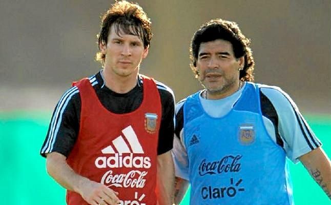 Maradona: "En 56 años, no vi nada igual a Messi"