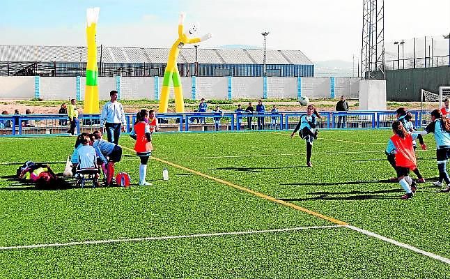 Día de fútbol en Aguadulce