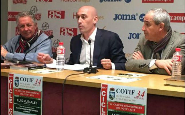 Rubiales: "AFE es el resultado de un grupo de futbolistas valientes"