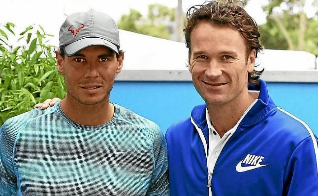 Moyá: "Rafa está con la adrenalina de jugar contra Federer"