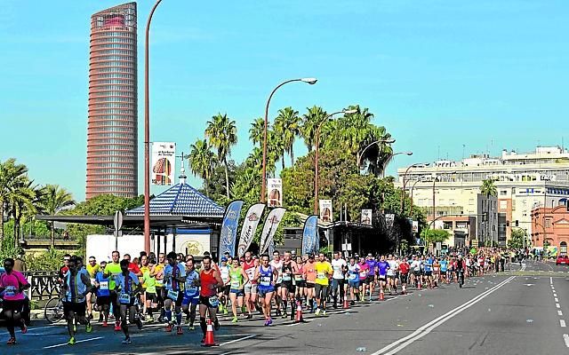 Ledesma y Muñoz, ganadores del Medio Maratón de Sevilla
