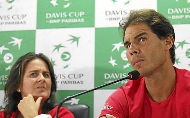 Nadal, baja para la Copa Davis