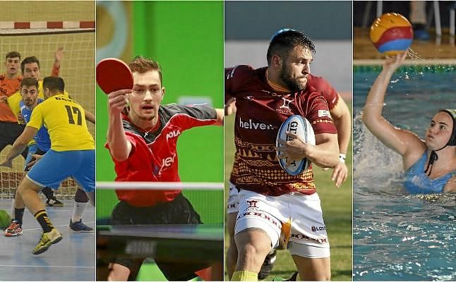 La guía del polideportivo para este fin de semana