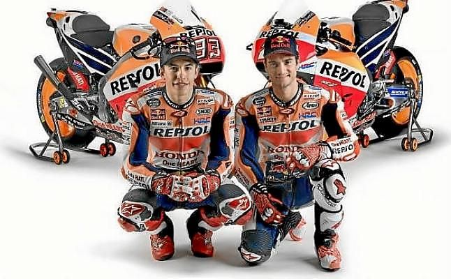 Márquez y Pedrosa presentan su nueva Honda RC213V