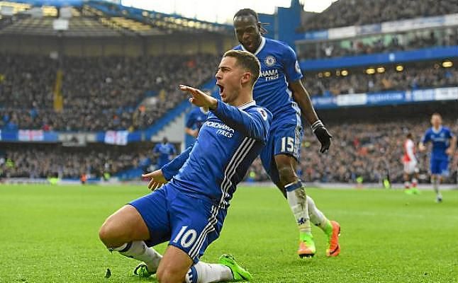 El Chelsea se queda a un paso de la Premier tras golear al Arsenal