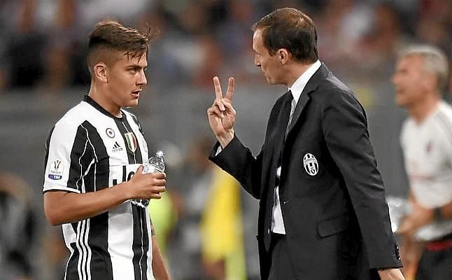 Allegri: "Dybala tiene calidad para ganar el Balón de oro"