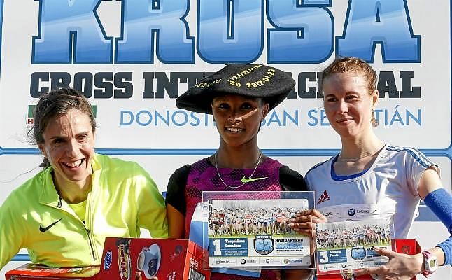Nuria Fernández logra la mínima europea en 3.000 metros con 40 años