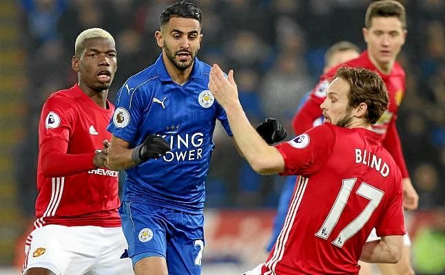 El Manchester United hunde al Leicester