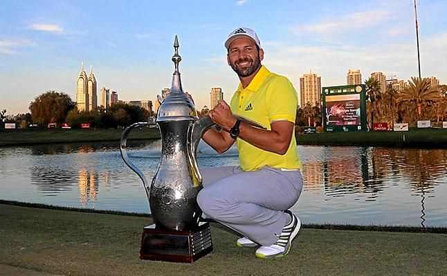 Sergio García entra el top 10 tras su victoria en Dubai