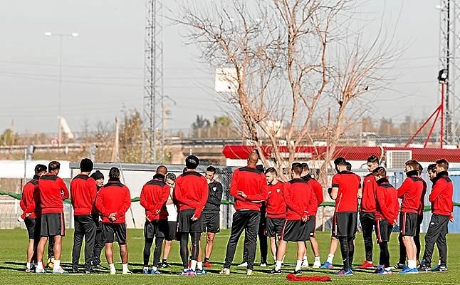 El Sevilla prepara ya la visita a Las Palmas con partidillo ante filial