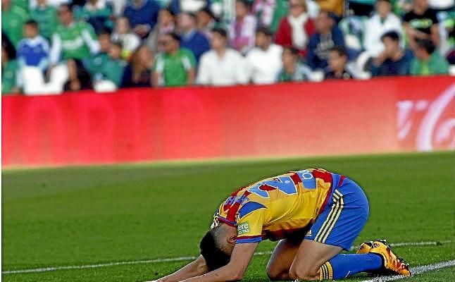 El Valencia ha perdido en sus cuatro últimas visitas al Villamarín