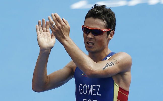 Gómez Noya bate un "récord personal" con cinco controles antidopaje este año