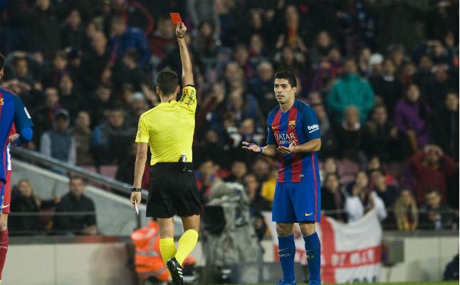 El Barça recurrirá las tarjetas de Luis Suárez y Sergio Busquets
