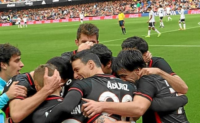 El Athletic ha puntuado en sus tres últimas visitas a Mestalla