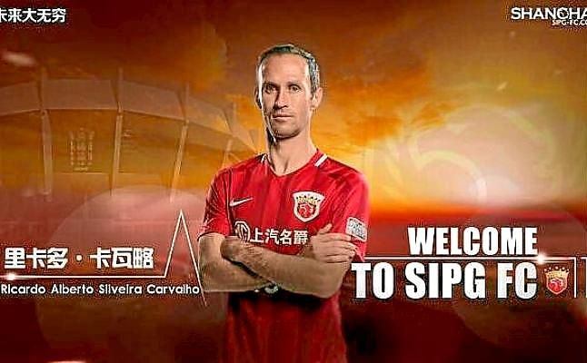 Ricardo Carvalho ficha por el Shanghai de Óscar y Hulk