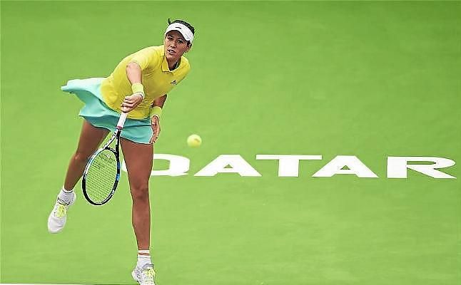 Muguruza cae ante Zhang en su segundo partido de la jornada