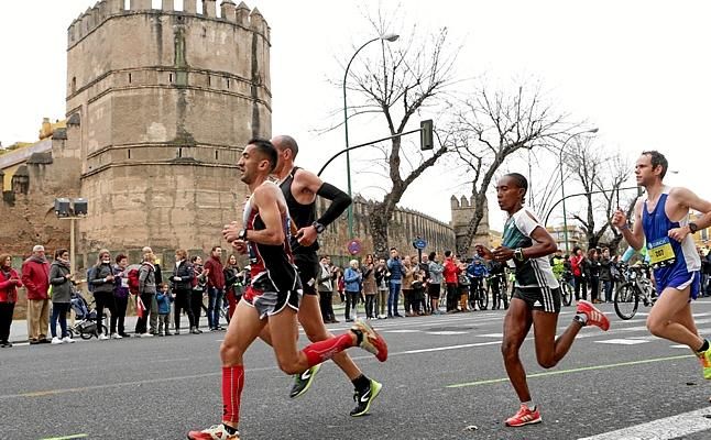 (Galería) Las mejores imágenes del XXXIII Maratón de Sevilla