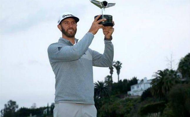 Dustin Johnson toca el cielo