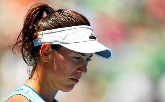Garbiñe Muguruza abandona el torneo de Dubai