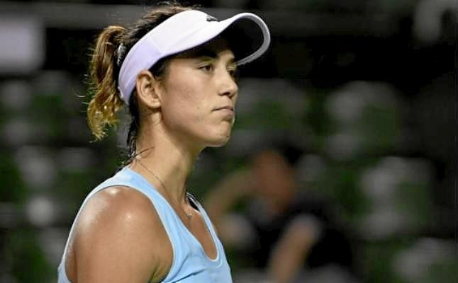 Garbiñe Muguruza: "Estoy un poco decepcionada"