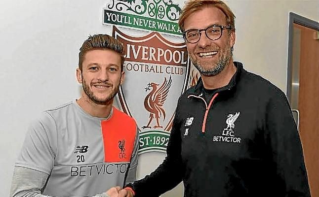 Lallana renueva con el Liverpool hasta 2020