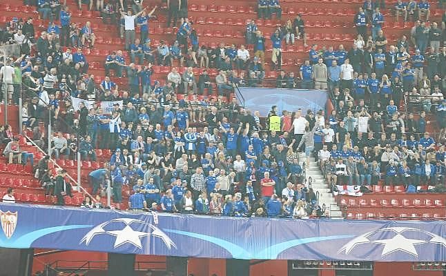 Pasan a disposición judicial los aficionados del Leicester detenidos en Sevilla