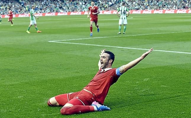 Iborra, sobre el derbi: "Nos ponía la idea de ser 11 contra 45.000"