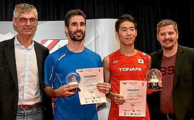 Pablo Abián, subcampeón del Open de Austria de bádminton