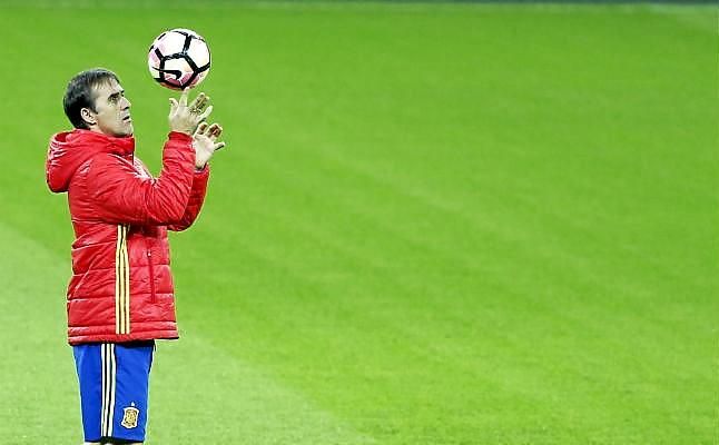 Lopetegui dice que Israel está solo a un punto, y que partido "no será fácil"