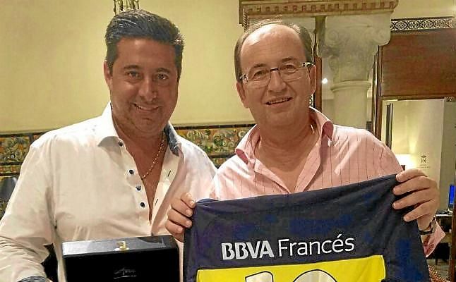 Convenio de colaboración entre Boca y Sevilla