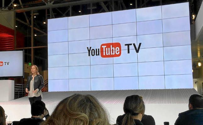 Google lanza YouTube TV, su servicio de televisión por suscripción